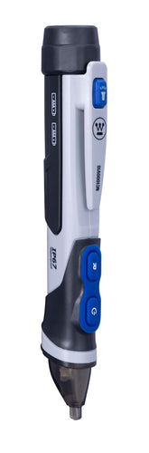 Westinghouse dual-range voltage detector front view shows a compact, ready-to-use tester for quick voltage checks.