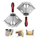 WETOLS corner clamp 90-degree right angle in use for precise joins