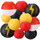 Weysat cartoon ball lantern in red and white adds festive charm for birthdays
