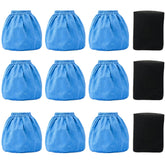 WHI-GN pack-12-vrc2-cloth-filters deliver durable dry dust capture for vacuums.