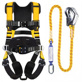 WHITEDEW fall protection harness with vented shoulder pads for long-wear comfort.