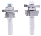 Whiteside 6009 15° Shaker bevel edge detail for cabinet doors.