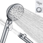 WHZeffect handheld shower head with eight settings for customizable pressure