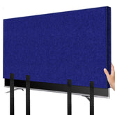 Wibeelee moving 60-65 inch blue TV cover protecting screen during relocation