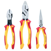 Wiha 32968 long nose pliers 8in with cushioned grip for precise handling