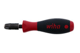 Wiha 76000 SoftFinish CentroFix bit holder with magnet for quick bit changes