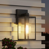 WIHTU outdoor wall light with waterproof design for year-round porch illumination.