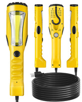 WILAWELS 18W LED work light front view shows bright, even illumination.