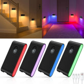 WILLED stair lights show RGB and warm white color changing for cozy ambiance