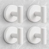 WingWider shower hooks for inside shower with strong suction for secure towel hanging.