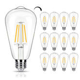 WinsaLED 12-pack dimmable bulbs offering energy-efficient 40W equivalents for home lighting