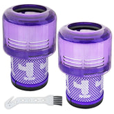 Wipenow V11/V15 filter-pack two-pack for Dyson compatibility.