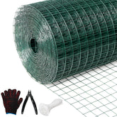 Wirewonders hardware cloth roll in green view for durable garden fencing