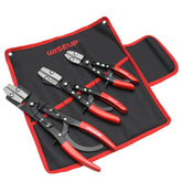 WISEUP 8-inch hose pinch-off pliers for precise radiator hose clamping.