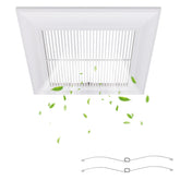 WKZO vent cover with springs front view for quick, secure replacement.