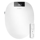 WLJBIDET remote control display showing settings for easy bidet adjustments