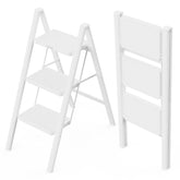 WOA WOA 3 Step Ladder with folding design for versatile elevation tasks