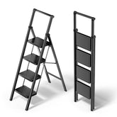 WOA WOA 4-Step Ladder foldable design for compact storage and stability.