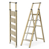 WOA WOA 5-Step Ladder with stable base for safe climbing in any room