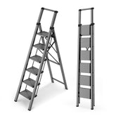 WOA WOA 6 Step Ladder front view shows sturdy frame for safe reach