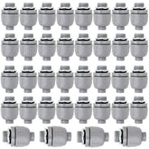 Wocloer half-inch liquid-tight straight connector pack for fast installations.