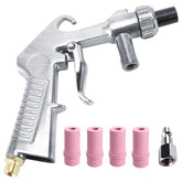Wogoboo Sandblaster Gun with ergonomic handle for comfortable, extended use.