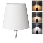 WOKWOYIO bottle lamp mounted on a bottle delivering ambient glow