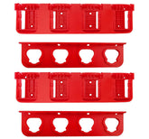 WOLGNKI Milwaukee battery organizer mount 2-pack keeps M18 and M12 batteries accessible