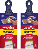 Wooster Q3211-2 shortcut angle brush for precise corner work.