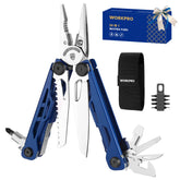 WORKPRO 24-in-1 multitool closed, compact everyday carry for quick fixes.