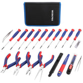 WORKPRO 33pcs repair tool set with pouch keeps electronics organized