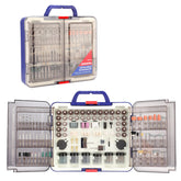 WORKPRO 476-piece rotary tool kit cover showing the full accessory range