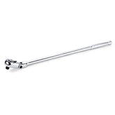 WorkPRO extra-long ratchet handle enables access to tight spaces with extended reach.
