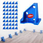 WORKPRO floor spacers triangle design for stable expansion gaps