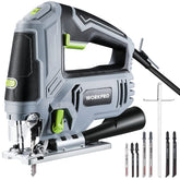WORKPRO jigsaw blade-change for fast, precise cuts