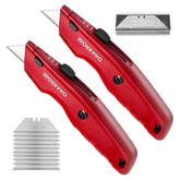 WORKPRO Premium Utility Knife with retractable blade for precise cuts