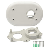 Wosijm SP20285 exterior-wall vent kit enabling concealed venting