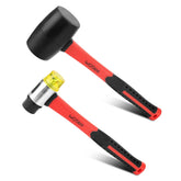 WOTAHI 16 oz rubber mallet for soft, non-marring hits on wood and metal
