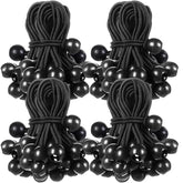 Wowangce 4-inch ball bungee cord ready for tarp setup and secure anchoring
