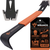 Wrango Tools 15-inch flat bar pry bar with a sturdy grip for controlled prying