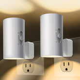 WSKVEZZA night light with dusk-to-dawn sensor for energy-efficient nighttime visibility