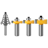 WSOOX rabbet router bit with 1/2 inch shank for stable, precise rabbets