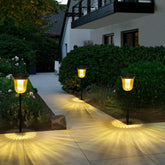 WTGEGF Solar Pathway Lights 6-pack brightens walkways for safe nighttime navigation