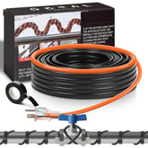 Wufoty water pipe heat cable full length for easy freeze protection along long runs
