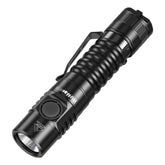 Wurkkos FC11C front view showing compact size and up to 1200 lumen output.