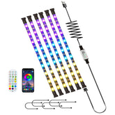 WUYXPG LED Strip Lights remote control for quick dimming and color change