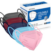 WWDOLL KN95 5-layer filtration mask for strong protection against dust and pollution.