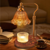 Wyghyronic candle warmer lamp with adjustable height for optimal wax pooling