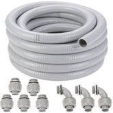 WYNNsky 1-inch flexible liquid-tight conduit ready for quick outdoor installations