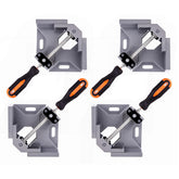WYQYQ 4pcs corner clamps hold 90-degree joints for precise cabinet assembly.